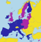 Euro mapa