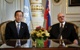 Foto : Generlny tajomnk OSN Pan Ki-mun a prezident SR Ivan Gaparovi