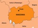 Foto : Mapa Macedonie