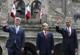 Foto : Canada's Prime Minister Stephen Harper, left, Mexico's President Felipe Calderon and President Obama pose Monday for the official photo at the North American Leaders' Summit in Guadalajara
By Eliana Aponte, Reuters