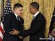 Foto : Premir SR Robert Fico sa v Prahe stretol s americkm prezidentom Barackom Obamom.