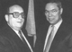 Foto : Georgij Arbatov a Colin Powell
