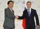 Foto : HONOLULU. Japonsk premir Joihiko Noda a rusk prezident Dmitrij Medvedev (Pool Photo)(Kyodo)