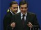 Foto : Franczsky premir Francois Fillon  na 94. kongrese franczskych starostov (Congrès des maires de France), 22. novembra 2011 v Pari. Kongres prebieha od novembra 22 do 24 u Porte de Versailles vstavn sie v Pari.