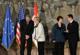 Foto : Prezident Tomislav Nikoli a predseda vldy Ivica Dai, prijali vysok predstaviteku E pre zahranin veci a bezpenostn politiku Catherine Ashtonov a ministerku zahraninch vec USA Hillary Clintonov.
 