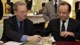 Foto :  Dohoda, ktor v piatok v Elyzejskom palci podpsal f Google Eric Schmidt a franczsky prezident Francois Hollande AP