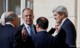 Foto : Lavrov, ktor predtm rokoval s ministrami zahraninch vec Spojench ttov, Franczska, Nemecka a Britnie, uviedol, e alie rozhovory o Ukrajine sa uskutonia v 